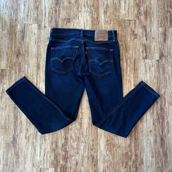 512 Slim Taper LEVI'S Men's Jeans (31x32) Dark Wash - Picture 5 of 6